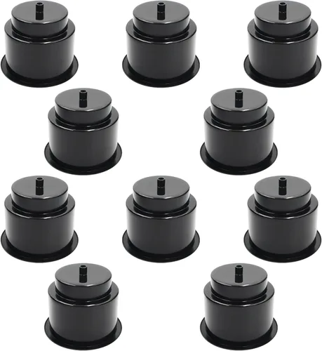 Miniatura 7 de DNB Portavasos de Plástico Negro - 4 PCS Soportes para Bebidas de Inserción con Drenaje - Accesorios para Barco Marino Coche RV