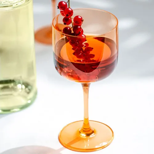 Miniatura 3 de Villeroy & Boch Par de copas de vino de albaricoque/agua