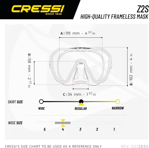 Miniatura 6 de Cressi Kits de máscara y esnórquel ZS1 y Córcega