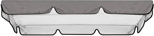 Miniatura 20 de Juego de fundas de repuesto para columpio de toldo, juego de repuesto para columpios de 2/3 plazas, protección para todo tipo de clima, columpios