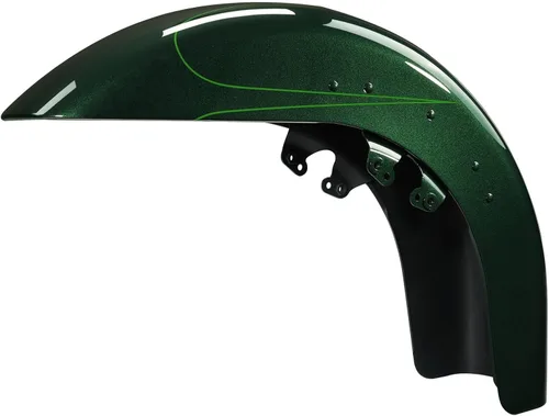 Miniatura 10 de HR3 Guardabarros delantero de whisky ámbar a juego compatible con Street Glide FLHX 2014 y Road Glide FLTRX 2016 (reemplazo para OEM)