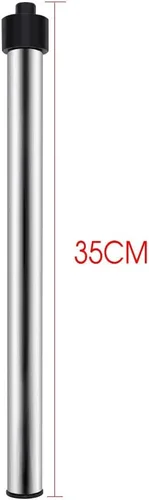 Miniatura 2 de Kit de microscopio de 2.992 in de diámetro, soporte para microscopios estéreo, soporte ajustable, barra de barra de varilla de 0.984 in