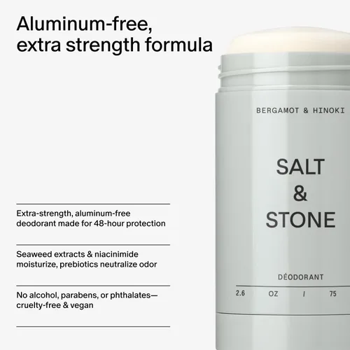 Miniatura 6 de Salt & Stone Signature Scent Duo Set Desodorante sin aluminio de 48 horas y bruma corporal hidratante Desodorante con infusión de cuidado