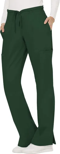 Miniatura 8 de Cherokee - Pantalones quirúrgicos elásticos Workwear Revolution WW120 para mujer, suaves y con cordón ajustable