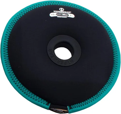 Miniatura 8 de Hyperwear SoftBell - Placas de peso de mano para usar solas o con juegos de mancuernas ajustables, juegos de pesas rusas o barra – Sistema SoftBell