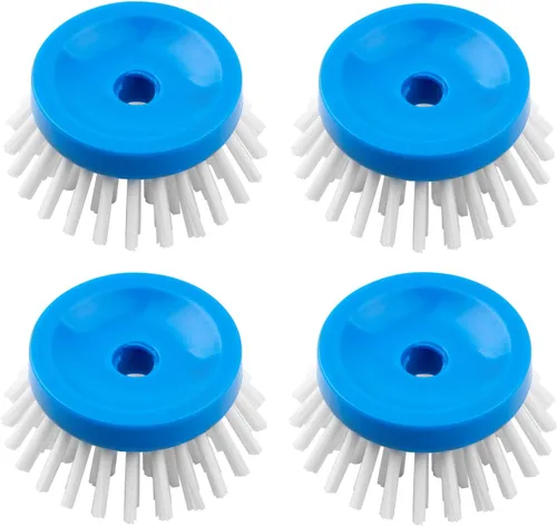 Miniatura 9 de MR.SIGA Cepillo dispensador de jabón, cepillo de cocina para limpiar platos, ollas, sartenes, fregaderos, paquete de 2, azul marino/azul