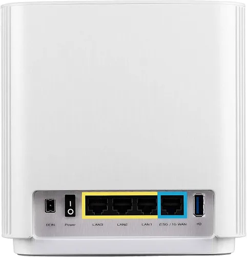 Miniatura 4 de ASUS ZenWiFi Sistema WiFi 6E de malla de triple banda para todo el hogar (ET9 2PK), cobertura de hasta 5,500 pies cuadrados, 7800 Mbps, nueva banda