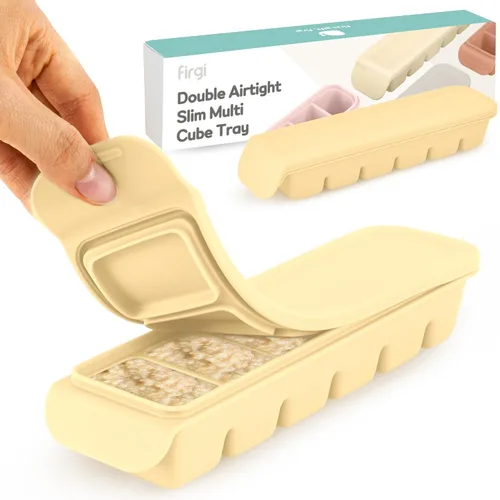 Miniatura 21 de Bandeja de silicona para congelador con tapa, 100% silicona platino de grado alimenticio, resistencia a fugas y apta para lavavajillas para 4