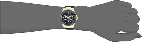 Miniatura 2 de GUESS Reloj de silicona resistente a las manchas de acero inoxidable para mujer