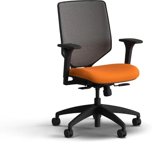Miniatura 12 de HON Solve - Silla de oficina ergonómica, soporte de malla con respaldo de malla, soporte lumbar ajustable, brazos ajustables en altura, marco