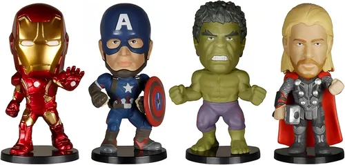 Miniatura 3 de Funko Wacky Wobbler: Avengers 2 Mini Wobbler figura de acción (paquete de 4)