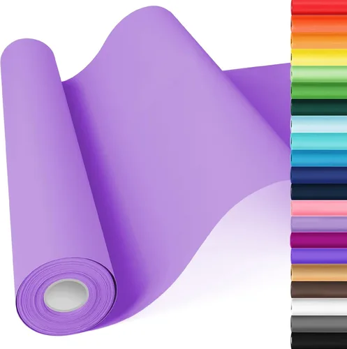 Miniatura 35 de Papel de regalo marrón, rollo de papel kraft, papel decorativo para manualidades de 15 x 450 pulgadas, papel de embalaje para suministros de envío