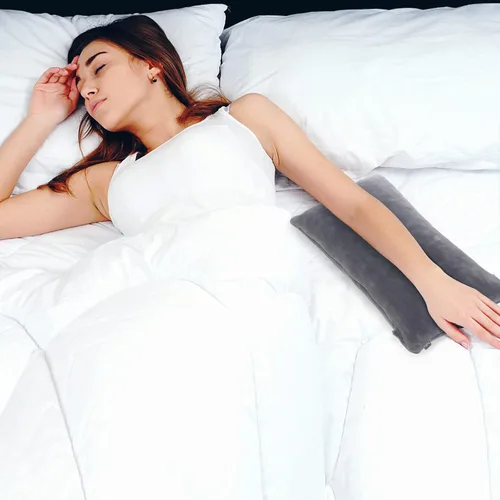 Miniatura 6 de Almohada de elevación de brazo rellena de espuma viscoelástica triturada, almohada de elevación estabilizadora para hinchazón y circulación, alivio