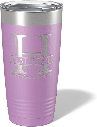Miniatura 30 de Vaso personalizado de acero inoxidable aislado con tapa de 30 onzas (17 colores) con recubrimiento en polvo, grabado personalizado, idea de regalo