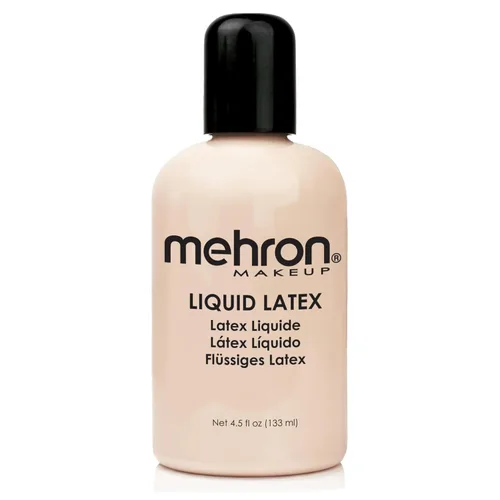 Miniatura 17 de Mehron - Látex líquido para maquillaje Maquillaje SFX Halloween Pegamento de látex para la piel Pegamento para prótesis 9 fl oz (266 ml)