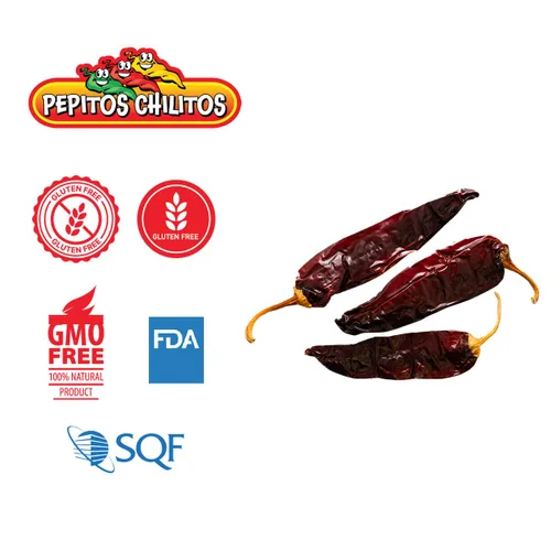 Miniatura 2 de PEPITOS CHILITOS /Chile Guajillo 3 oz. Bolsa resellable - Natural y Premium - Ideal para recetas mexicanas como salsa, tamales y guisos.