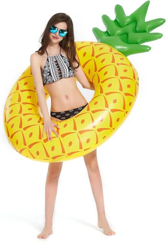 Miniatura 4 de Flotador inflable grande de piña para adultos