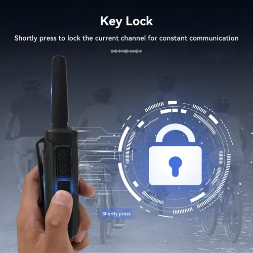 Miniatura 4 de Retevis RT68H Walkie Talkies para adultos, radio de 2 vías de largo alcance, intuitivo, canal, pantalla de energía, VOX manos libres, bloqueo