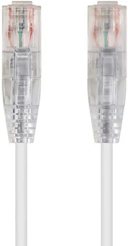 Miniatura 11 de Monoprice - Cable de conexión Ethernet Cat6 14 pies, gris, nivel de componente, UTP 28AWG 550 MHz, cable de cobre desnudo puro, sin enganches, RJ45