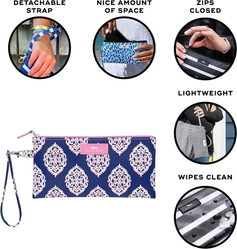 Miniatura 2 de SCOUT Kate Wristlet, cartera ligera para mujer, pequeña pulsera de embrague con correa (varios patrones disponibles)