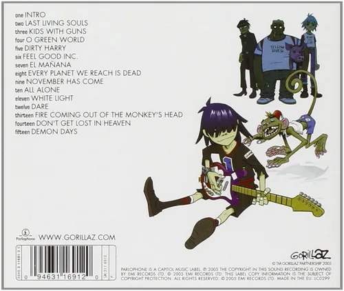 Miniatura 4 de Gorillaz - Demon Days - Playa de plástico - El otoño - Gorillaz Album Bundling