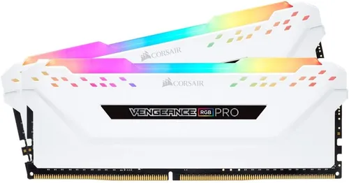 Corsair Vengeance RGB Pro 16 GB (2 x 8 GB) DDR4 3600 (PC4-28800) C18 Memoria de escritorio - Blanco