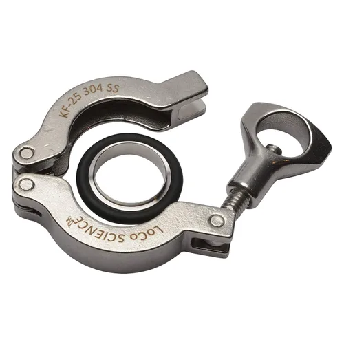 Miniatura 19 de Adaptador de acero inoxidable para accesorios de tubería de vacío - KF-16, tubo de fuelle corregado (39.370 in)