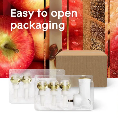 Miniatura 10 de Glade PlugIns - Kit de iniciación de ambientador, aceites esenciales y perfumados para el hogar y el baño, canela de manzana, 3.35 fl oz, 1