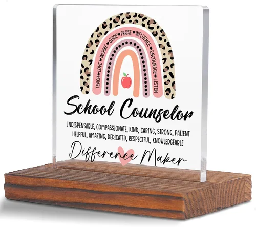 Miniatura 34 de Letrero decorativo de escritorio transparente para después de la escuela, regalo de agradecimiento para mujeres y hombres, regalos de agradecimiento