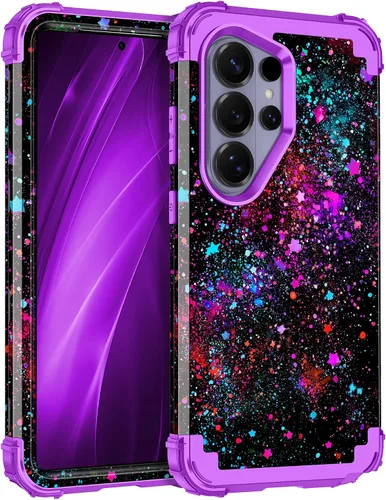 Miniatura 66 de Casetego Funda para Galaxy A16 5G, Tres Capas de Alta Resistencia Robusta a Prueba de Golpes, Protección Completa Rugosa de PC Duro + Parachoques