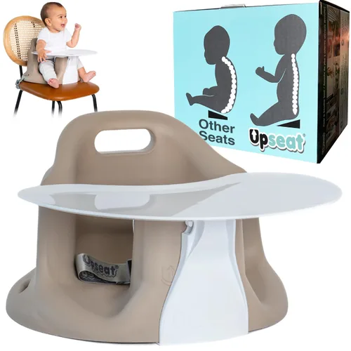 Miniatura 10 de Upseat – El asiento original ergonómico para piso y elevador de bebé con bandeja, desarrollado con fisioterapeutas para postura erguida y desarrollo
