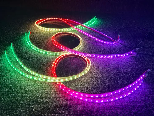 Miniatura 6 de Tira de luces LED RGB de 14 piezas de 5 pies para Polaris Slingshot Can-Am Spyder Ryker 2015-2026, kit de iluminación de acento de capó de rejilla
