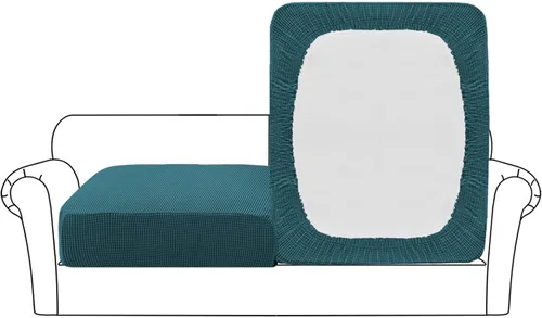 Miniatura 14 de Flamingo P Funda de cojín de asiento individual de alta elasticidad, protector de muebles para sofá, funda de sofá, funda de sofá suave y flexible