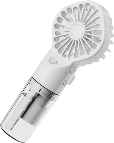 Ventilador de nebulización portátil de mano, ventilador de rociador personal de nano pulverización, ventilador de pulverización para niñas, mujeres,