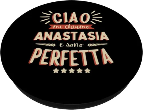 Miniatura 2 de Anastasia Idea Regalo Personalizzata Amica Nome Divertente PopSockets MagSafe PopGrip for iPhone