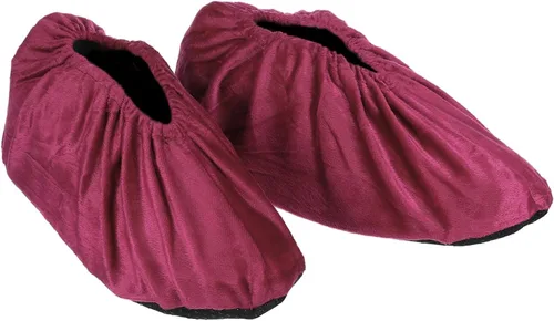 Miniatura 7 de PATIKIL Fundas para zapatos, 1 par de fundas reutilizables antideslizantes para botas y zapatos, fundas protectoras gruesas y lavables