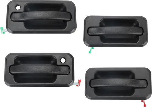 Miniatura 8 de JDMON Reemplazo para manija de puerta trasera elevadora exterior con textura Hummer H2 2003 2004 2005 2006 2007 2008 2009 manija de pestillo