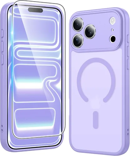 Miniatura 835 de FNTCASE Funda para iPhone 13 Pro-Max: Fundas magnéticas transparentes compatibles con Magsafe Slim anti amarillamiento protección contra caídas