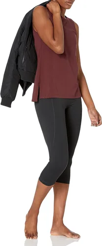 Miniatura 4 de Tienda Essentials Women's Soft Cotton Standard-Fit Yoga Tank (Available in Plus Size) (Previously Core 10)