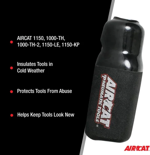 Miniatura 5 de AIRCAT Herramientas neumáticas 1150-BB: elegante bota negra para herramientas neumáticas AIRCAT 1150 y 1000-TH