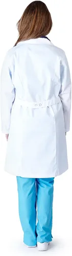Miniatura 2 de Natural Uniforms Abrigo de laboratorio para mujer de 41 pulgadas