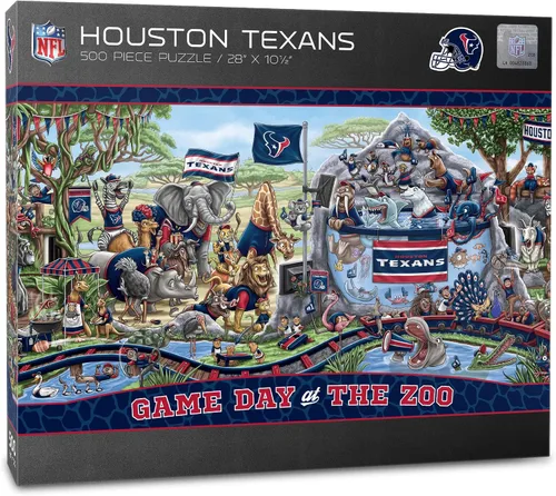 Miniatura 5 de YouTheFan - Rompecabezas NFL Game Day at The Zoo, 500 piezas