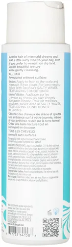 Miniatura 11 de Pacifica Beauty Salty Waves - Champú texturizante + acondicionador texturizante Para todo tipo de cabello Cabello de playa perfecto y sin