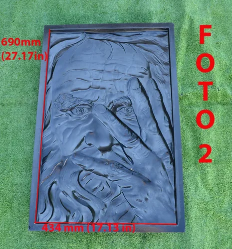 Miniatura 2 de SvitMold DIY 3D Panel de pared Molde de yeso Decoración de arte de pared decorativo Panel de azulejos de pared 3D03