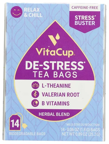 Miniatura 10 de VitaCup Paquetes instantáneos de té verde, mejora la energía y la desintoxicación con matcha, moringa, vitaminas B, D3, fibra, keto, paleo, vegano
