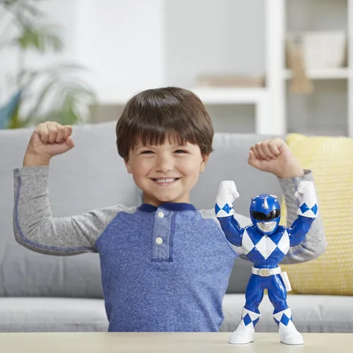 Miniatura 15 de Power Rangers Playskool Heroes Mega Mighties Blue Ranger Marrón/a
