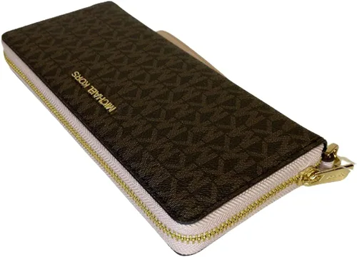 MICHAEL Michael Kors Jet Set Cartera Continental de viaje con gancho para monedero Michael Kors