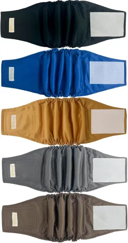 Miniatura 6 de Pañales Reutilizables para Perros Machos Banda para el Vientre de Alta Absorción para Perros Machos Banda para el Vientre de Perro Lavable