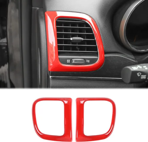 Miniatura 8 de CheroCar Para Jeep Grand Cherokee Consola central Aire acondicionado Ventilación Accesorios interiores para Jeep Grand Cherokee 2011-2020