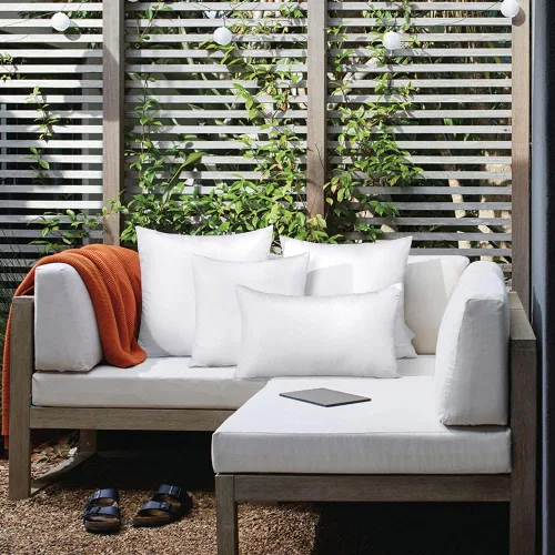 Miniatura 8 de OTOSTAR Relleno de almohada rectangular de 16 x 24 pulgadas, impermeable, para exteriores, para decoración de cojín decorativo, cama, sofá, patio